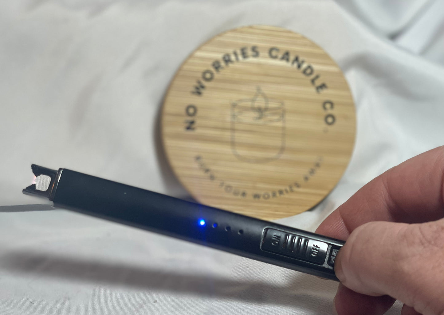 Rechargeable Plasma lighter - No Worries Candle Co.