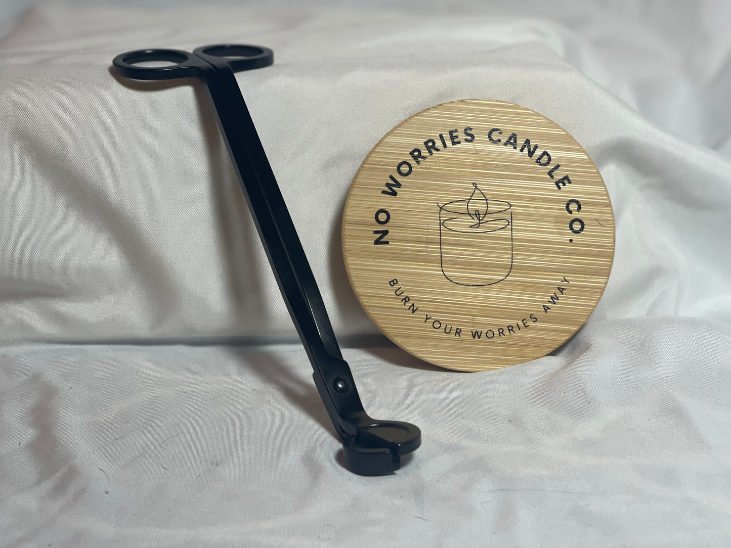 Candle Wick Trimming Scissors - No Worries Candle Co.