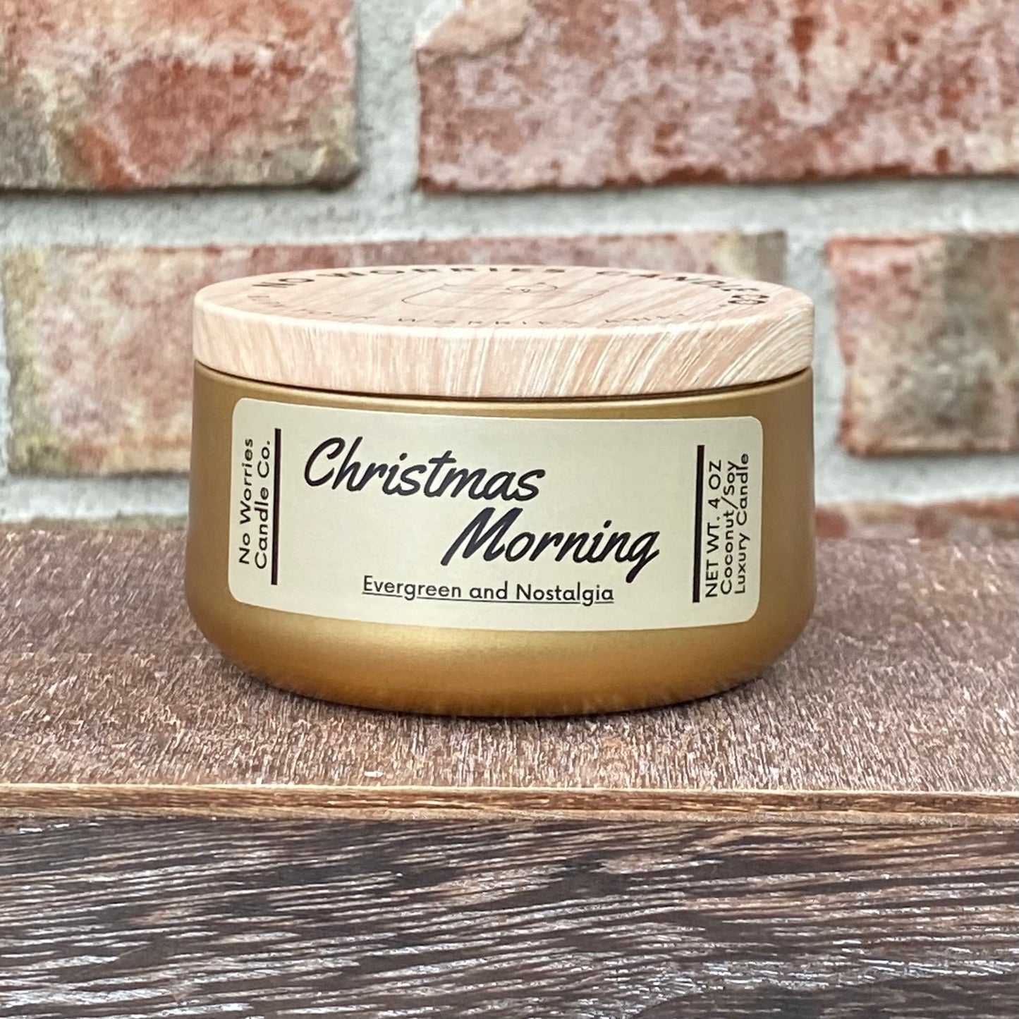 Coconut/Soy Luxury Candle - Christmas Morning