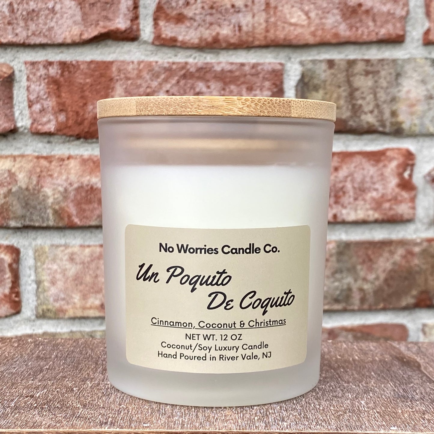 Coconut/Soy Luxury Candle -Un Poquito De Coquito