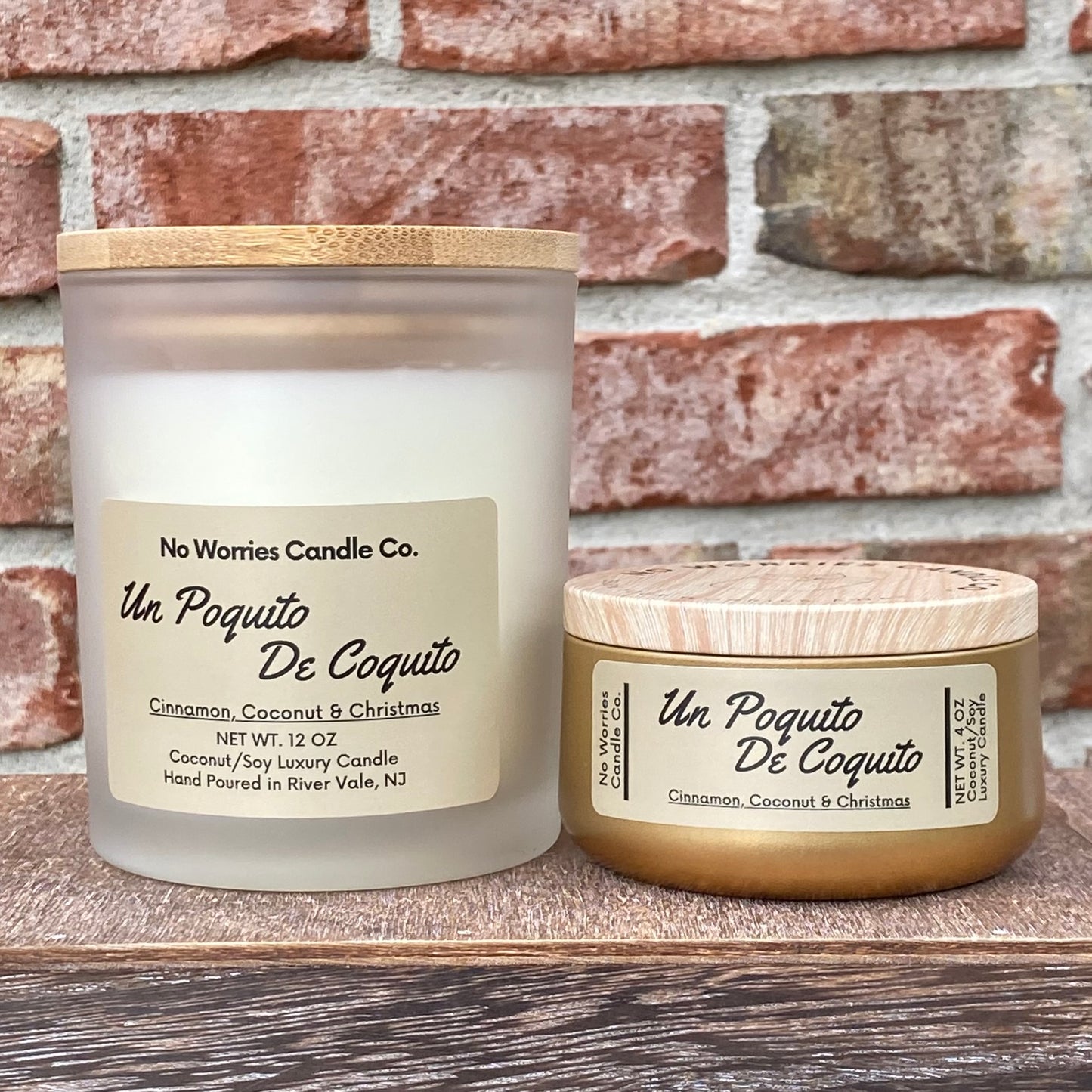 Coconut/Soy Luxury Candle -Un Poquito De Coquito