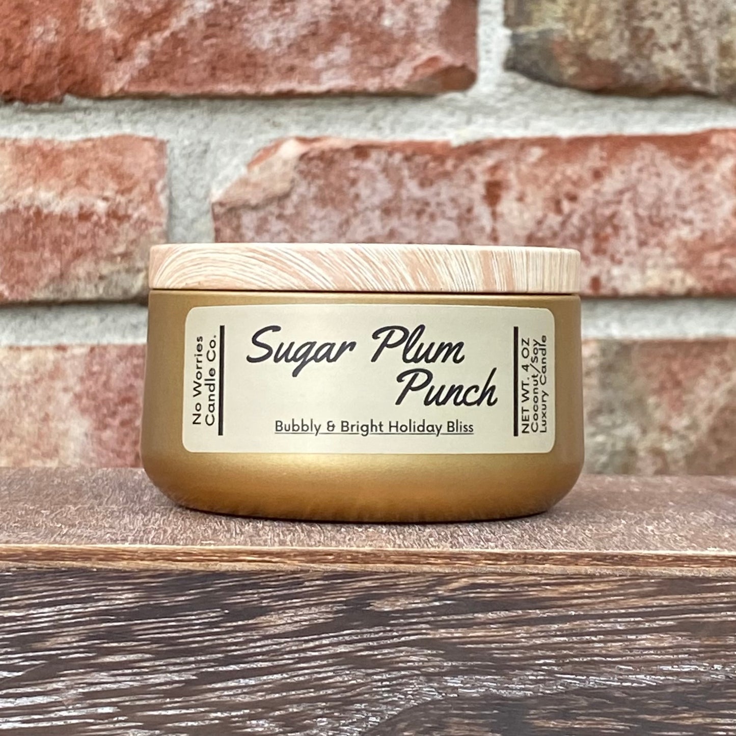 Coconut/Soy Luxury Candle - Sugar Plum Punch