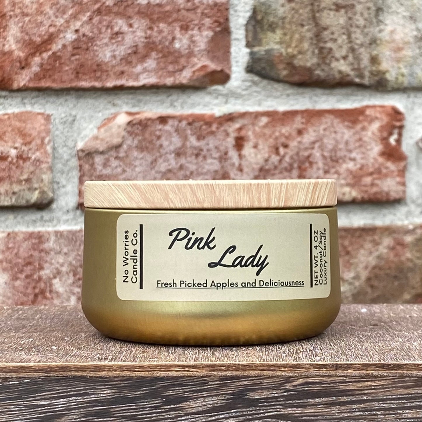 Coconut/Soy Luxury Candle - Pink Lady