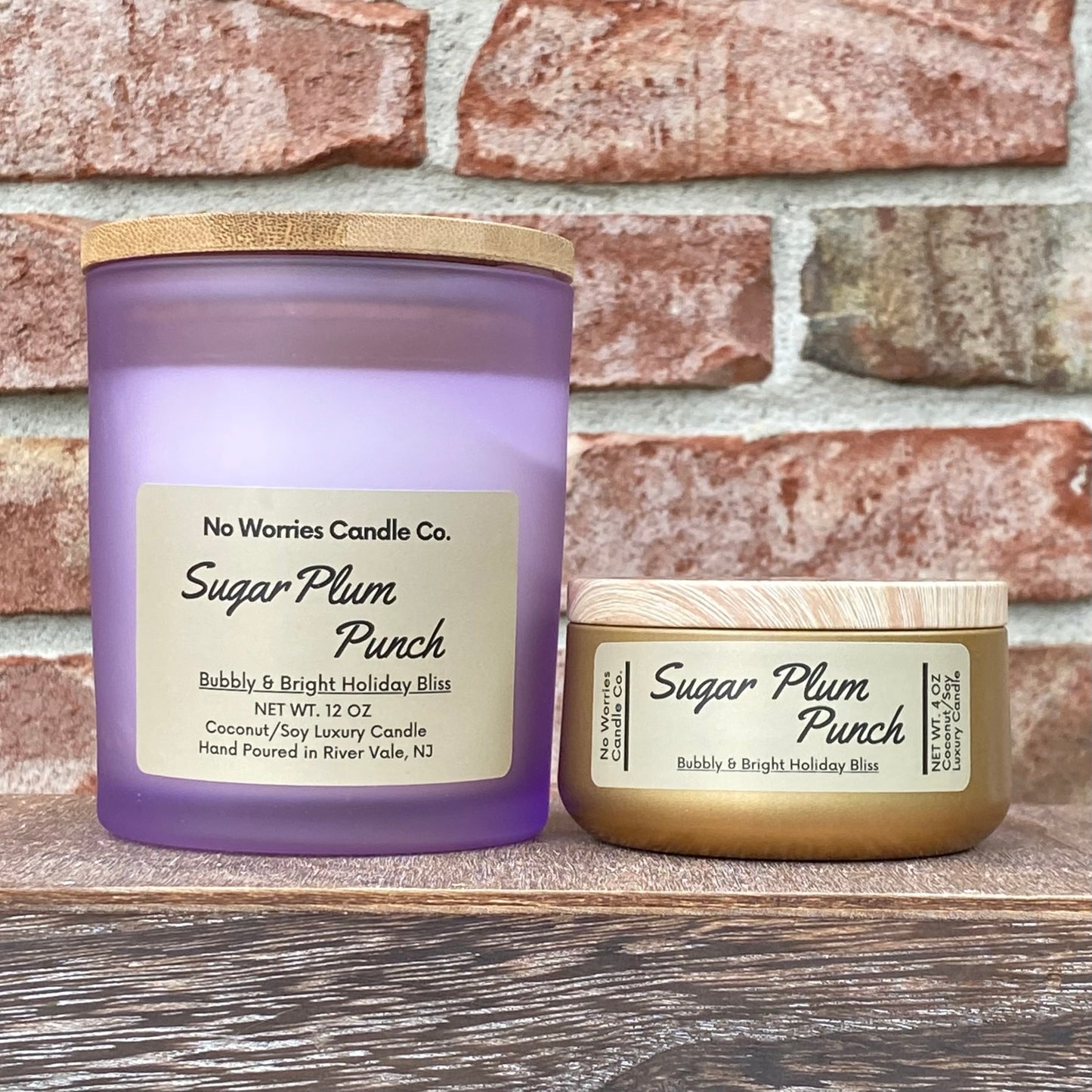 Coconut/Soy Luxury Candle - Sugar Plum Punch