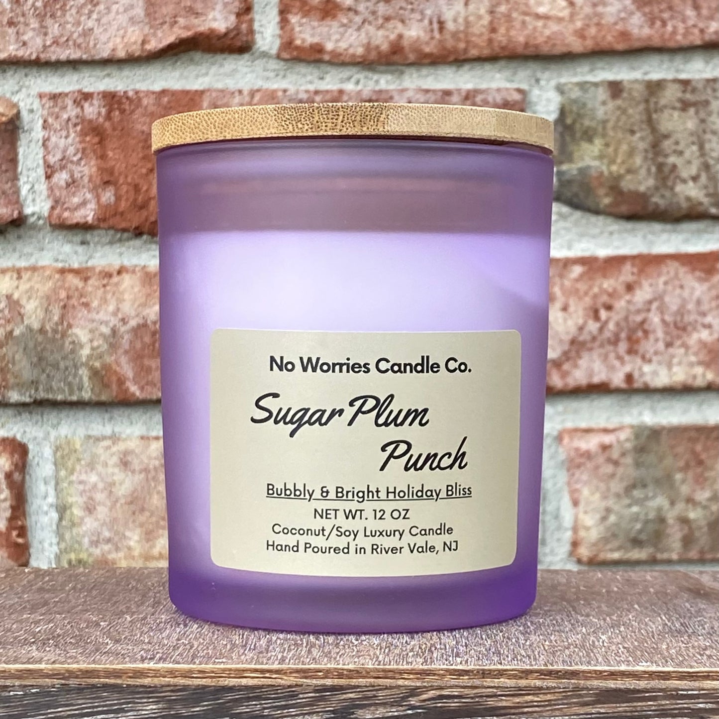 Coconut/Soy Luxury Candle - Sugar Plum Punch