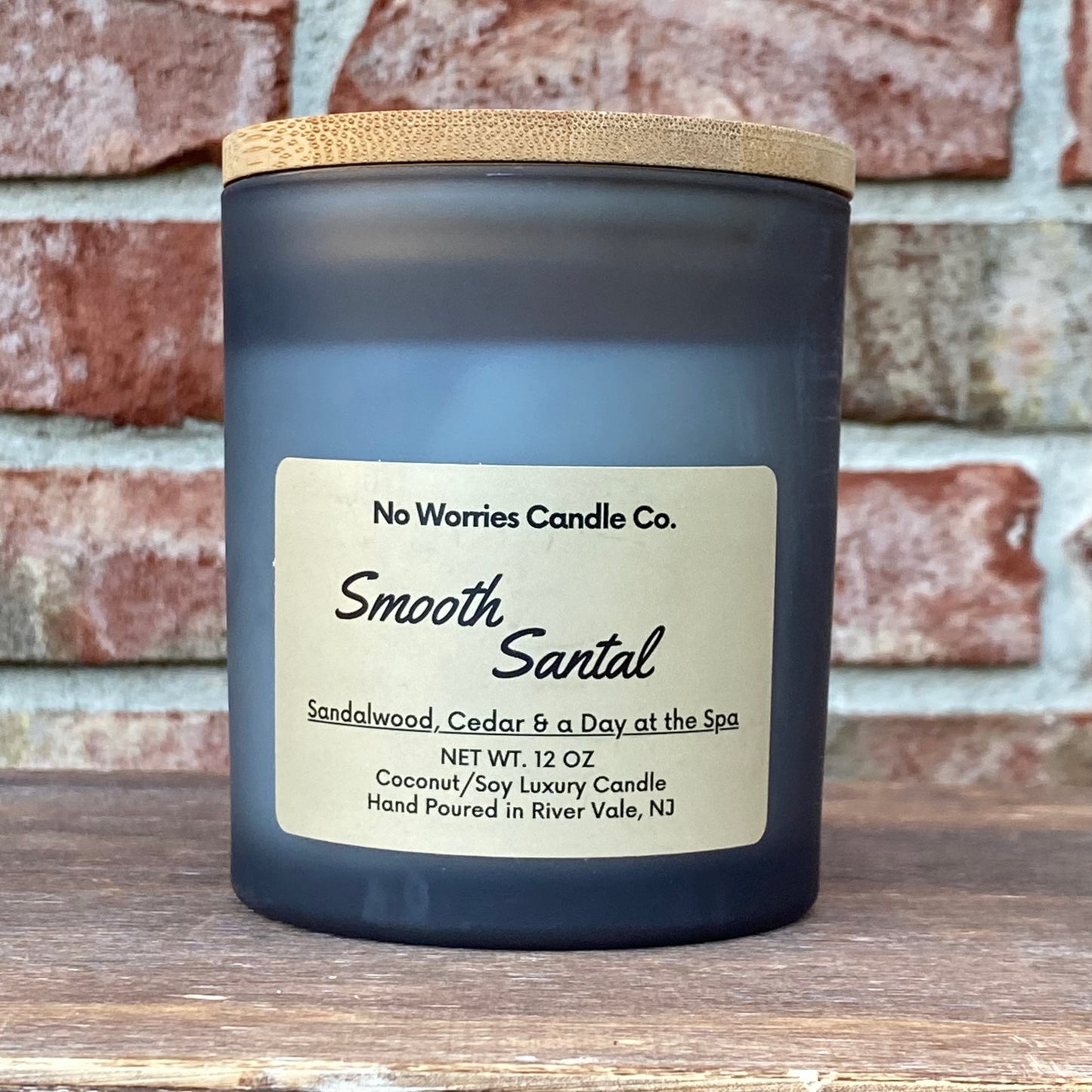Coconut/Soy Luxury Candle - Smooth Santal