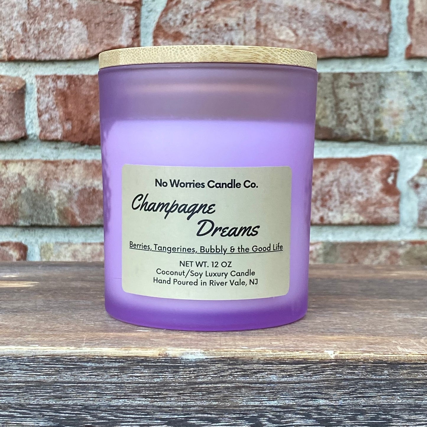 Coconut/Soy Luxury Candle - Champagne Dreams