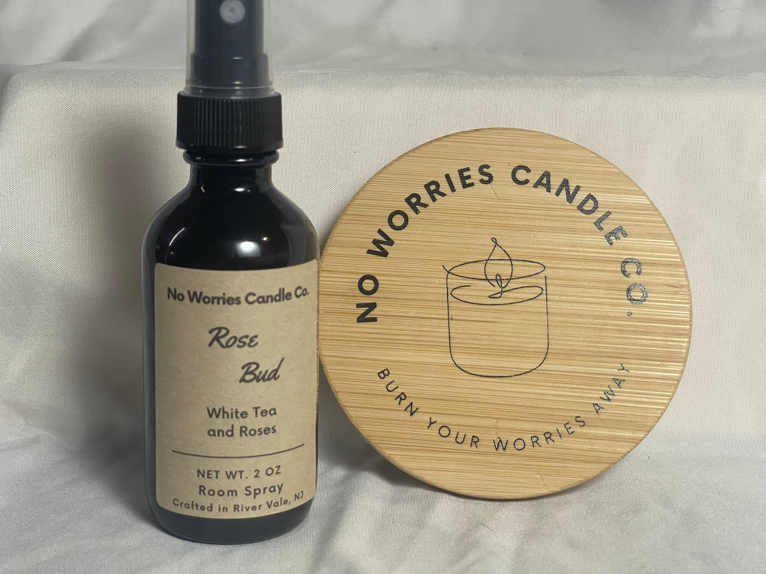 Room Spray - Rose Bud - No Worries Candle Co.